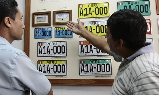 Nitro.pe - Las motos deberán tener una nueva placa de rodaje