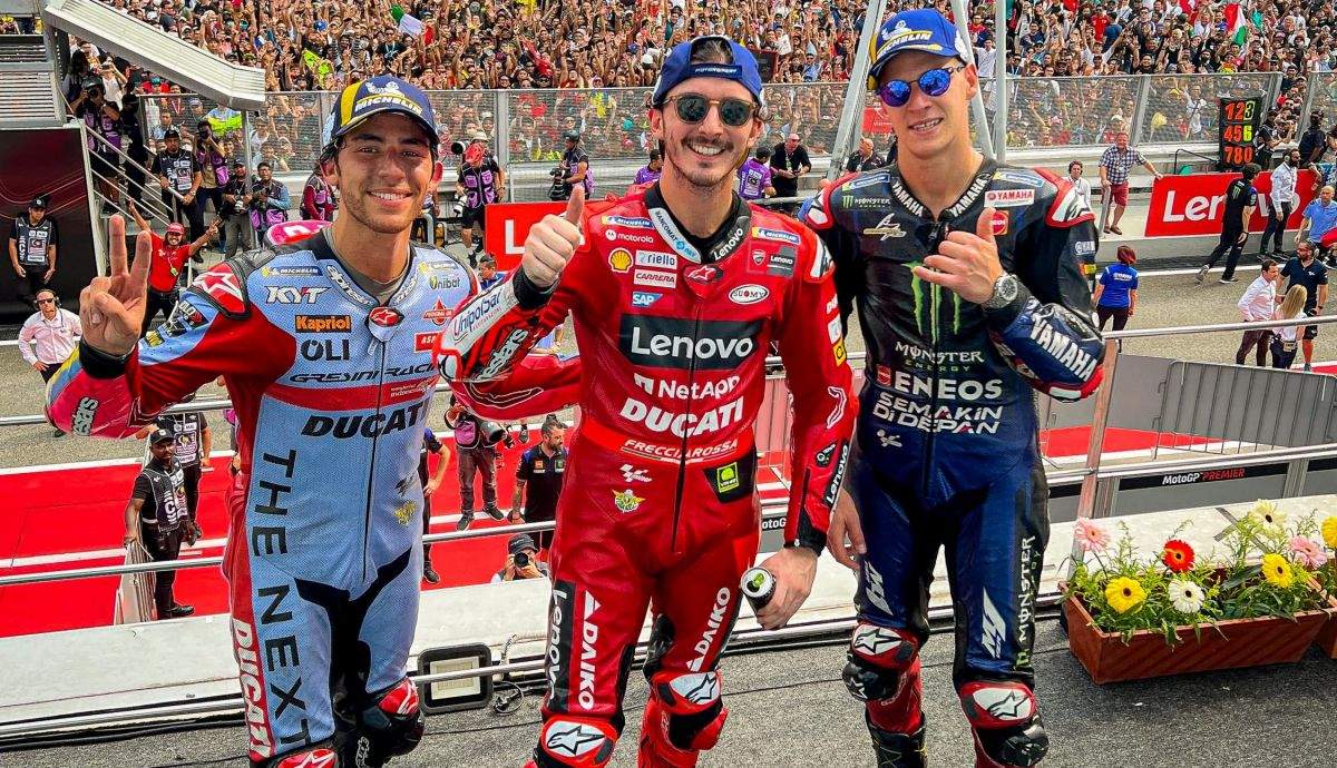 podio motogp malasia