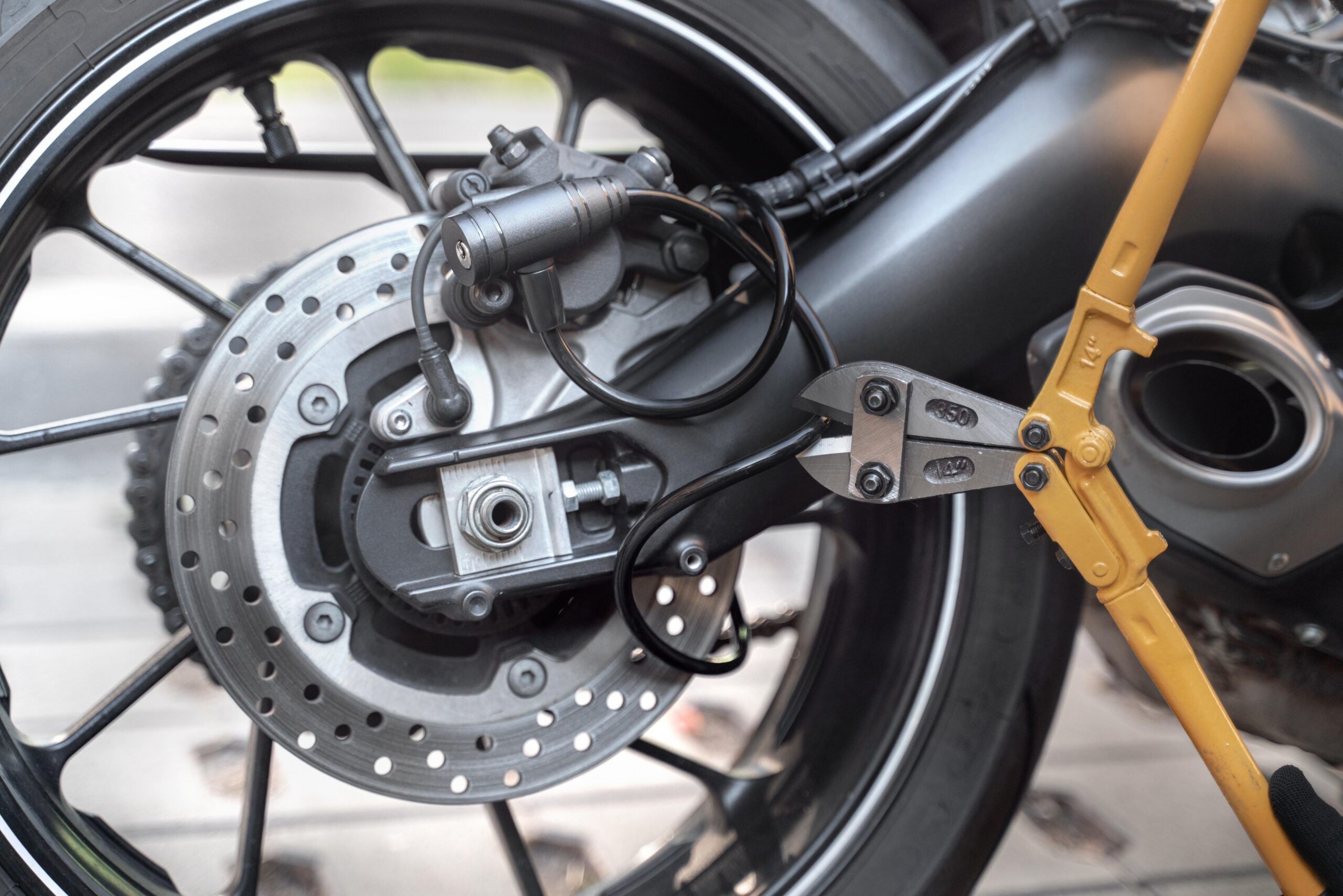 Cuál es el mejor candado para moto?, cadena antirrobo moto