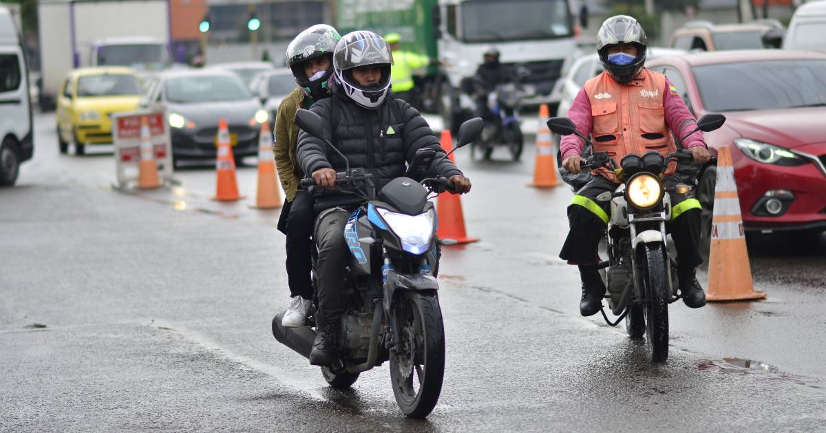 Bogotá: ¿Qué días aplica la restricción de acompañante hombre en moto? |  Bogota.gov.co