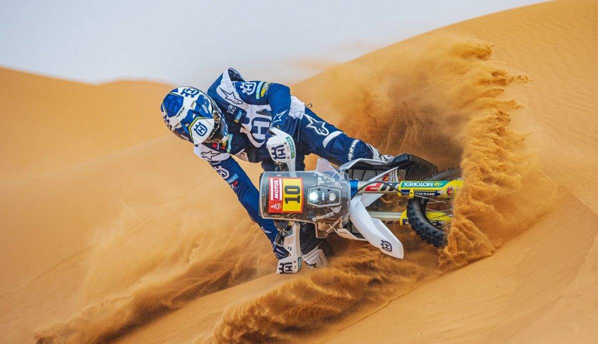 Skyler Howes repetirá con Husqvarna en el Dakar 2023