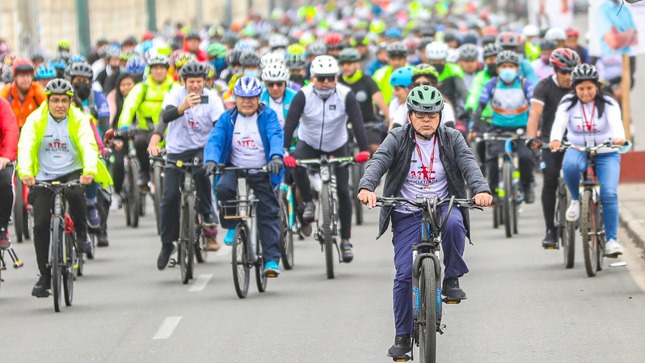 Cientos de ciclistas participaron en la 'I Bicicleteada Nacional por la  Seguridad vial' realizada en Lima y diferentes ciudades del país - Noticias  - Ministerio de Transportes y Comunicaciones - Plataforma del Estado Peruano