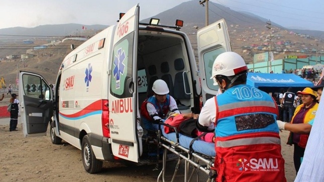 SAMU está en capacidad de atender emergencias ante desastres - Noticias -  Ministerio de Salud - Gobierno del Perú