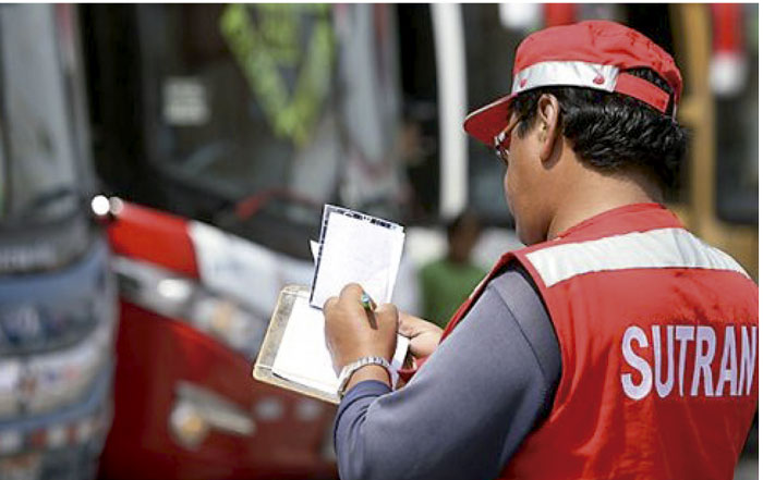 Sutran: Sepa cómo solicitar su récord de infracciones y copia del acta de  control emitida - Editora Diario del País