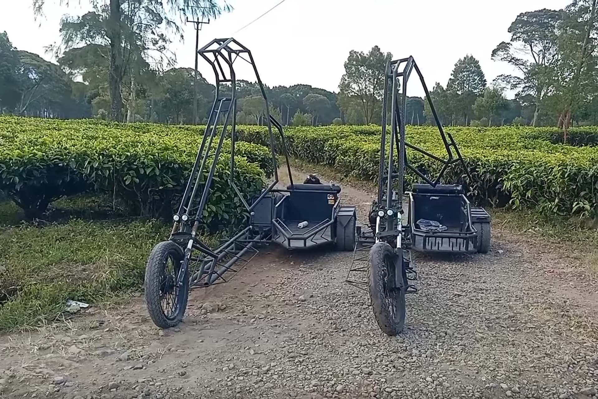 Estos trikes con motor de scooter serían la envidia de Furiosa