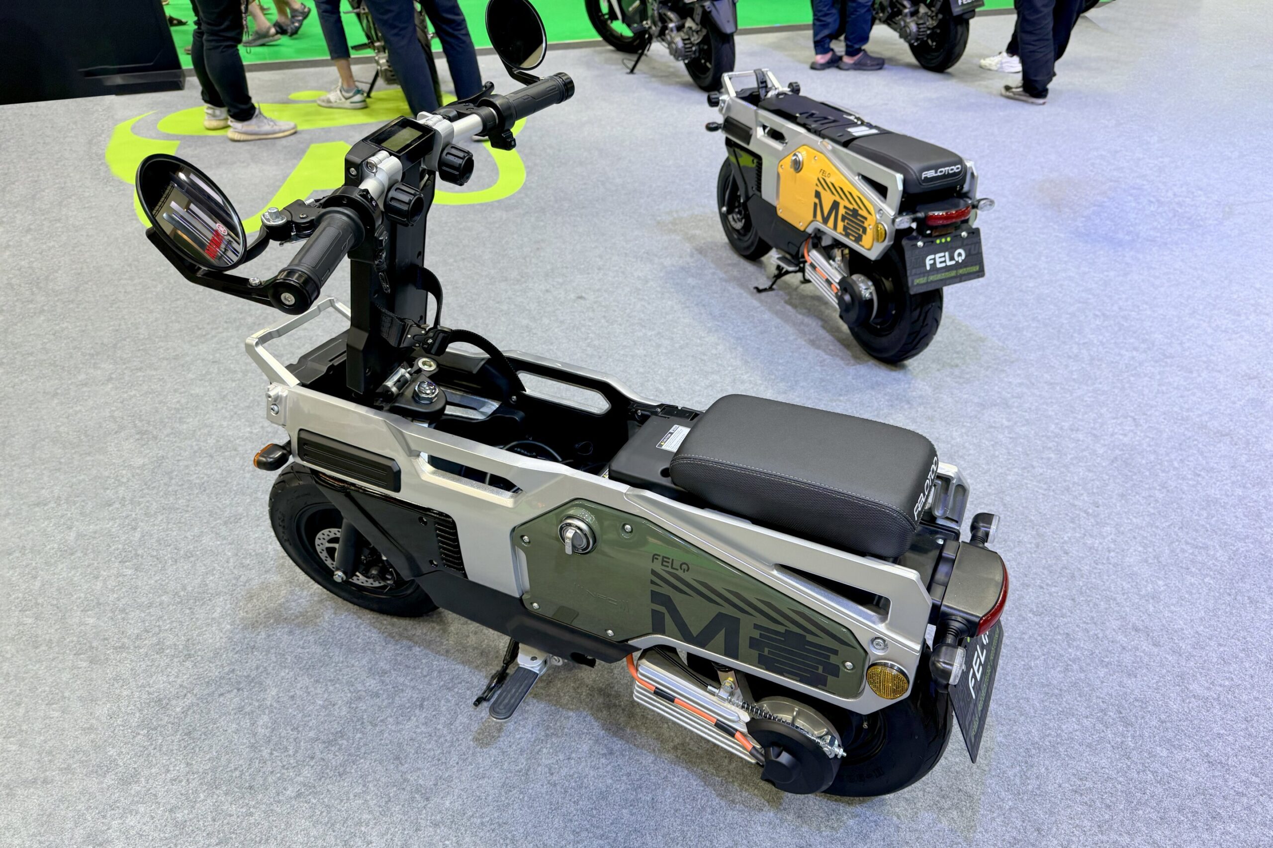 The $1,600 folding electric motorcycle and portable powerbank