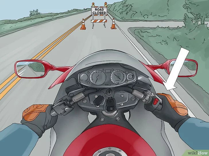 Imagen titulada Brake Properly on a Motorcycle Step 4