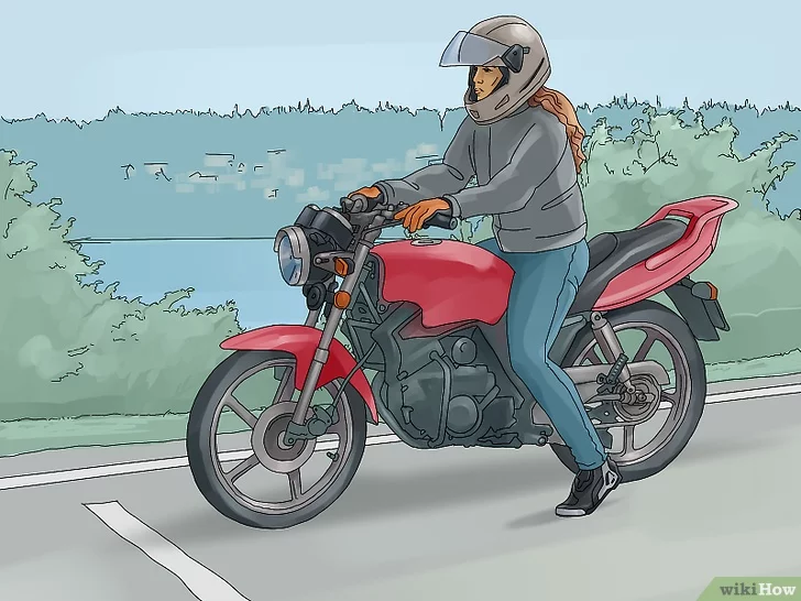 Imagen titulada Brake Properly on a Motorcycle Step 7