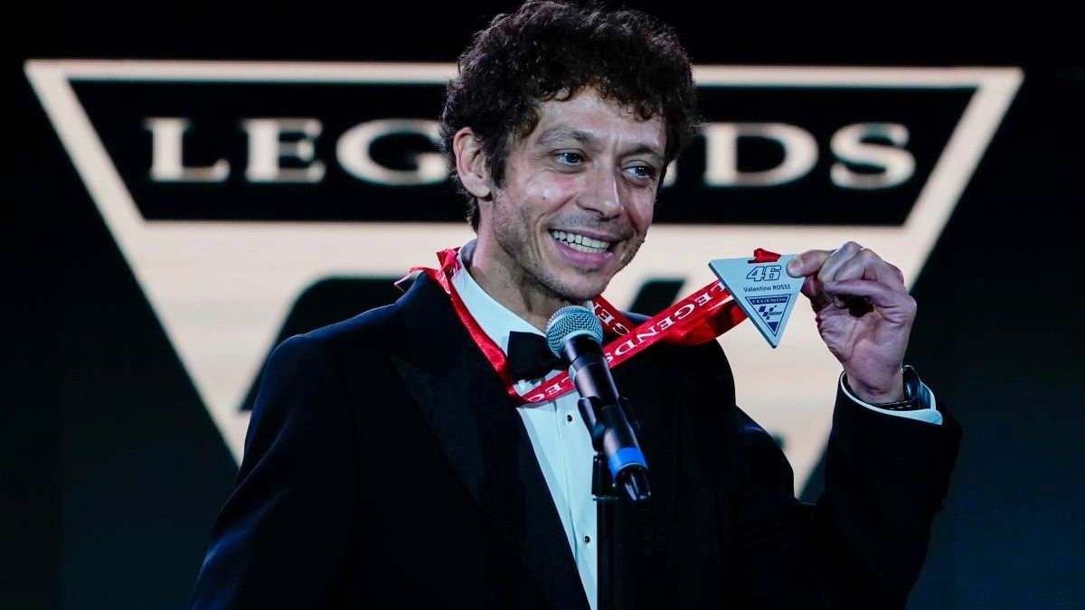 Valentino Rossi ha sido nombrado MotoGP Legend
