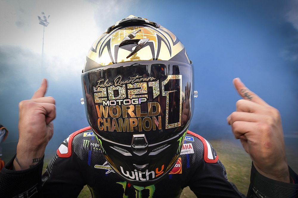 GALERÍA: las fotos del campeón de MotoGP Fabio Quartararo
